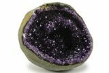 Sparkly, Dark Purple Amethyst Geode - Uruguay #378176-2